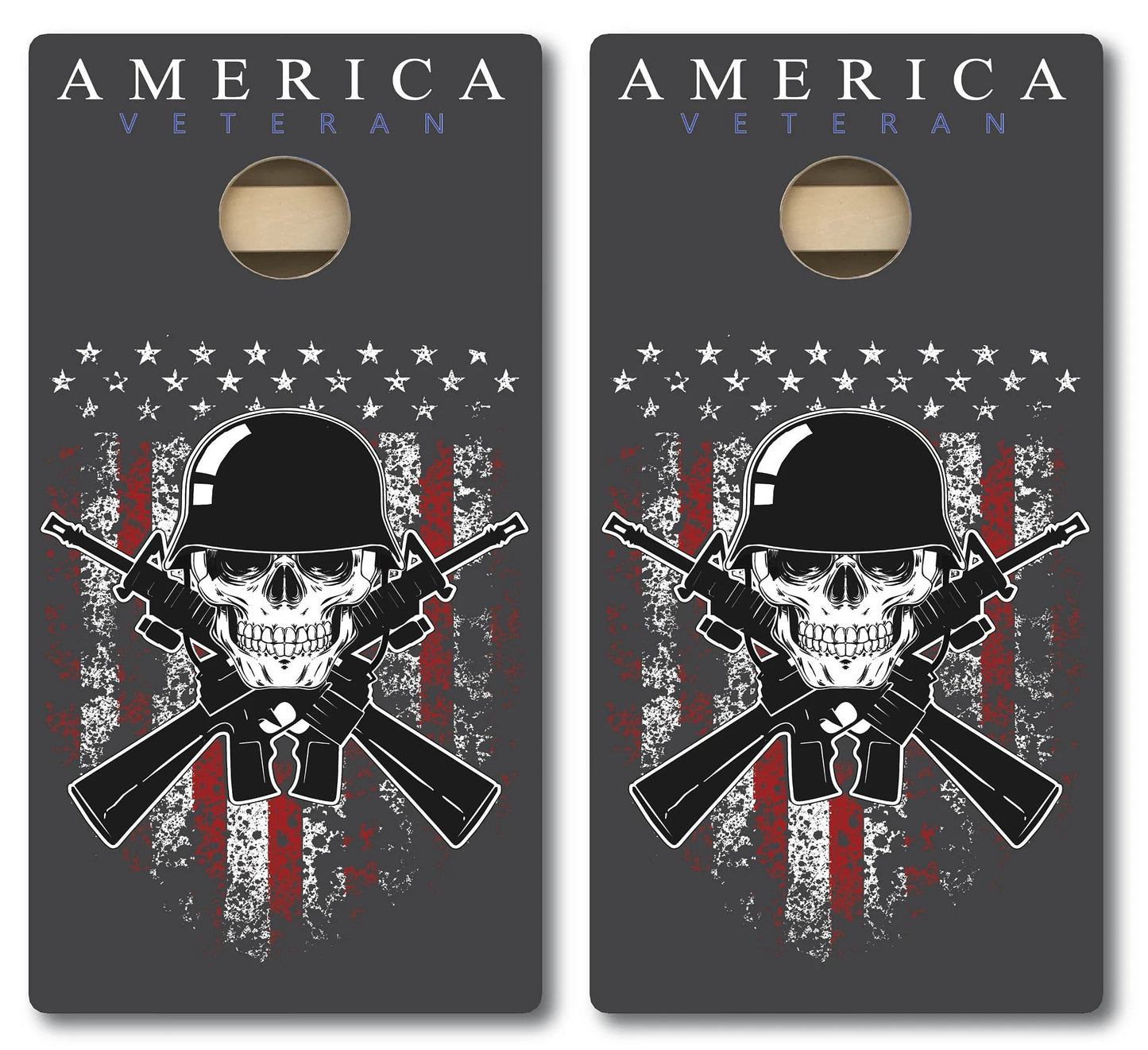 American Veteran Cornhole Board Set- FREE Shipping!