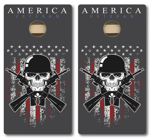 American Veteran Cornhole Board Set- FREE Shipping!