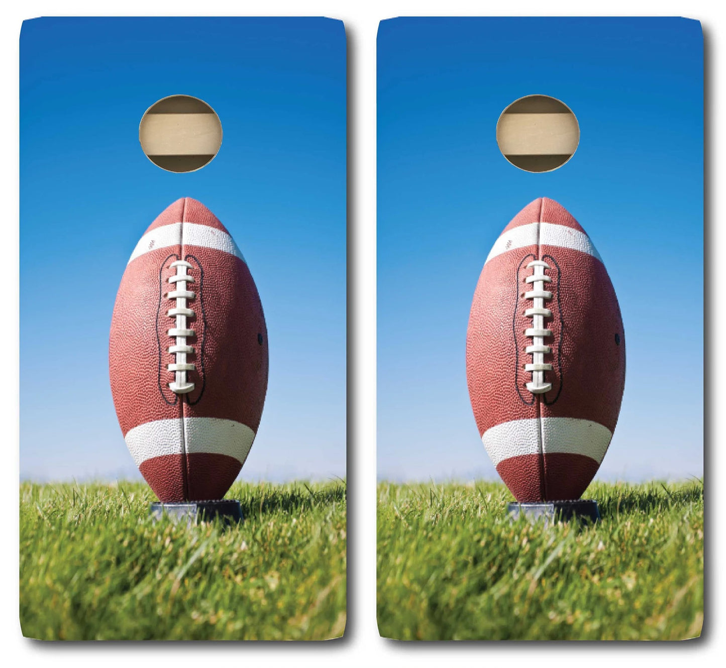 Football 1 Cornhole Board Set- FREE Shipping!