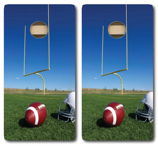 Football 2 Cornhole Board Set- FREE Shipping!