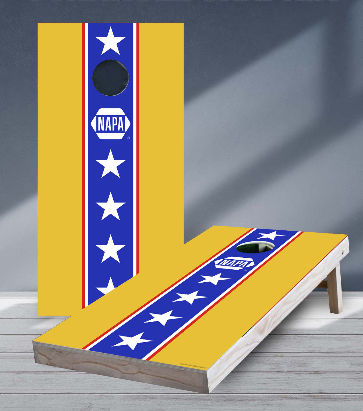 Ron Capps/Napa  NHRA Top Fuel Funny Car Driver Cornhole Board Set- FREE Shipping!