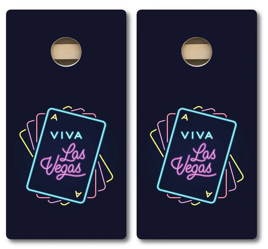 Viva Las Vegas Cornhole Board Set- FREE Shipping!